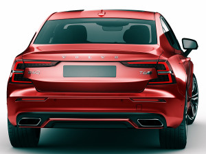 volvo s60 2019 r-design 3D मॉडल
