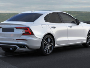 volvo s60 2019 r-design 3D मॉडल