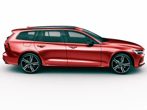 volvo v60 2019 r-ontwerp 3D Model