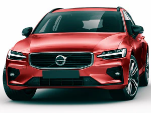 volvo v60 2019 r-ontwerp 3D Model