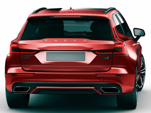 volvo v60 2019 r-design 3D मॉडल