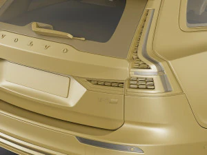 volvo v60 2019 r-ontwerp 3D Model