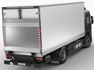 Scania p-series 2018 rigid truck 3D मॉडल