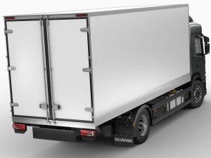 Scania p-series 2018 rigid truck 3D मॉडल