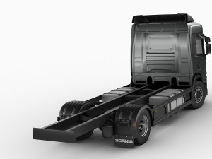 Scania p-series 2018 rigid truck 3D मॉडल