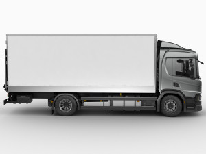 Scania p-series 2018 rigid truck 3D मॉडल