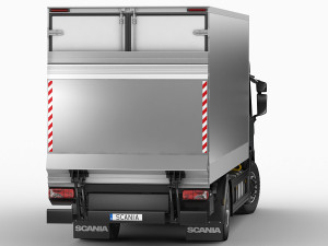 Scania p-series 2018 rigid truck 3D मॉडल