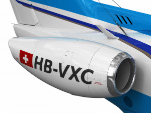pilatus pc-24 3D Model