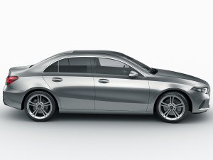 mercedes a-class sedan 2 versions 3D Модель