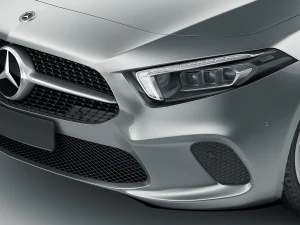 mercedes a-class sedan 2 versions 3D Model