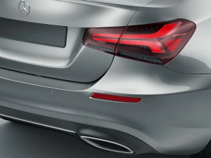 mercedes a-class sedan 2 versions 3D Model
