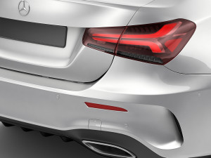 mercedes a-class sedan 2 versions 3D Модель