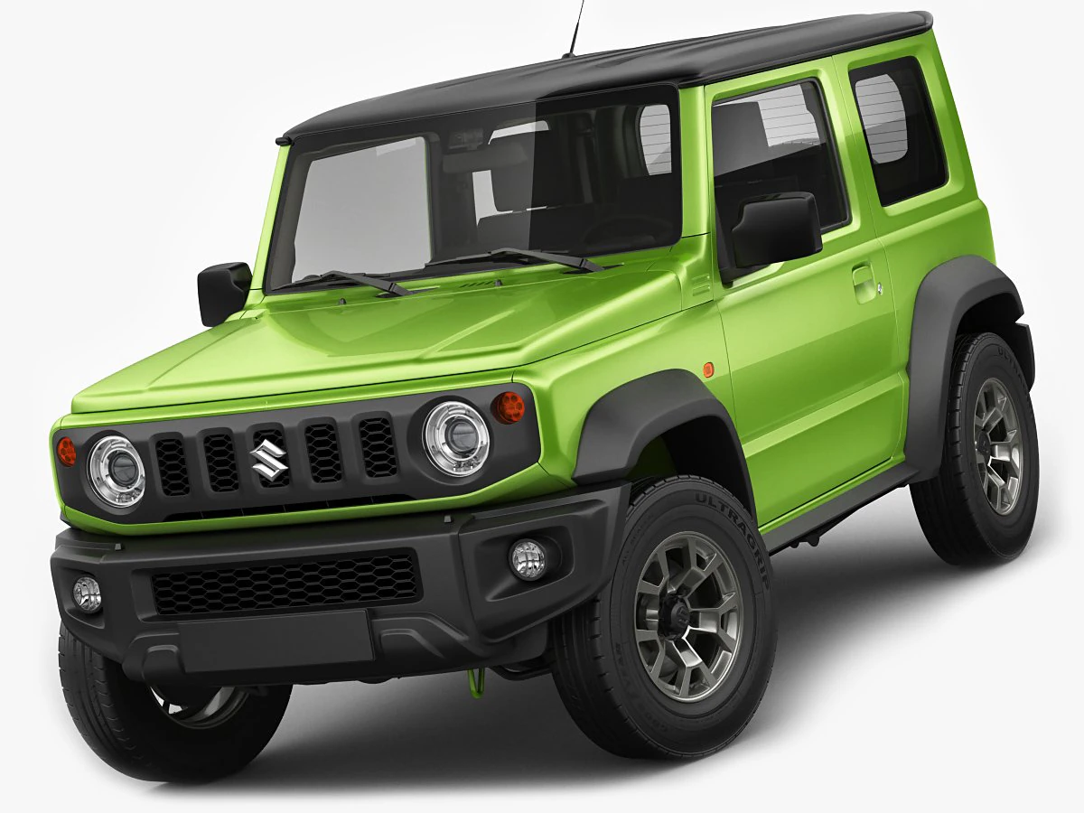 suzuki jimny 2019 3D Model .c4d .max .obj .3ds .fbx .stl .blend