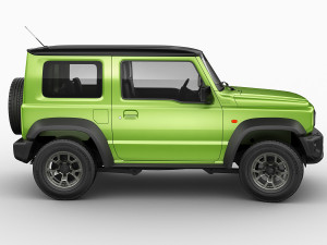 suzuki jimny 2019 Modèle 3D
