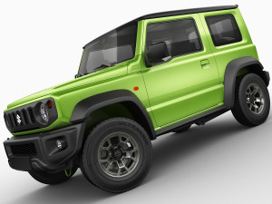 suzuki jimny 2019 Modèle 3D
