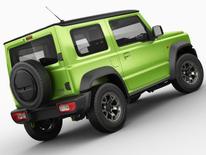 suzuki jimny 2019 Modèle 3D