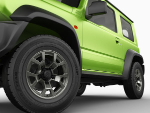 suzuki jimny 2019 Modèle 3D