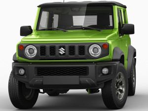 suzuki jimny 2019 Modèle 3D