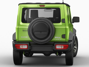suzuki jimny 2019 Modèle 3D