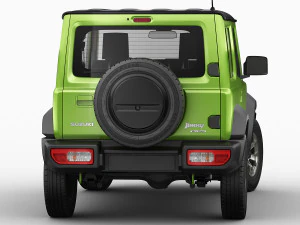 suzuki jimny 2019 3D Model