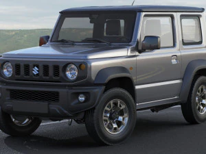 suzuki jimny 2019 3D Model