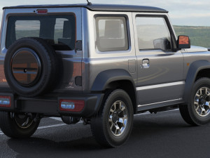 suzuki jimny 2019 Modèle 3D