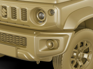 suzuki jimny 2019 Modèle 3D