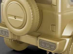 suzuki jimny 2019 Modèle 3D