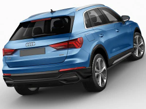 audi q3 2019 3D Model