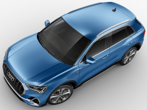 audi q3 2019 Modelo 3D