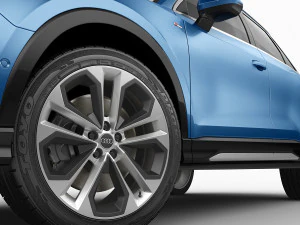 audi q3 2019 3D Model