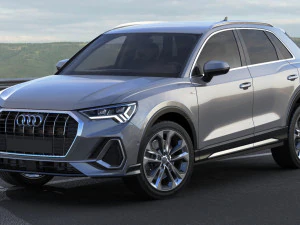 audi q3 2019 3D Model