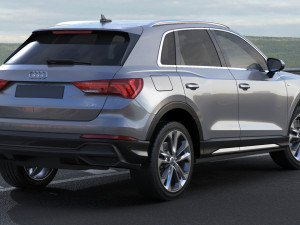 audi q3 2019 Modelo 3D