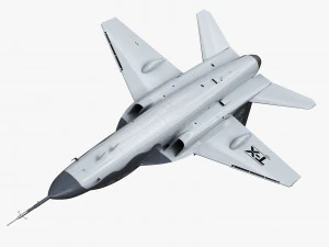 boeing t-x 3D Model