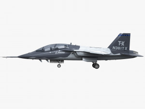 boeing t-x 3Dモデル