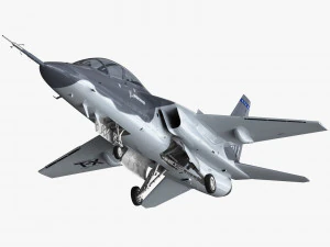 boeing t-x 3D Model