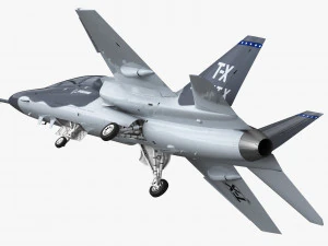 boeing t-x 3D Model