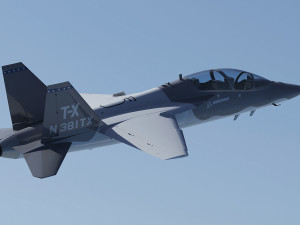 boeing t-x 3Dモデル