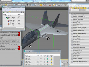 boeing t-x 3Dモデル