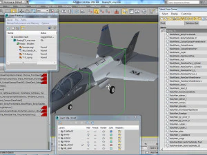 boeing t-x 3D Model