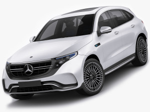 mercedes eqc 3D Model