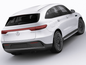 mercedes eqc Modelo 3D
