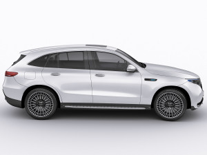 mercedes eqc Modelo 3D