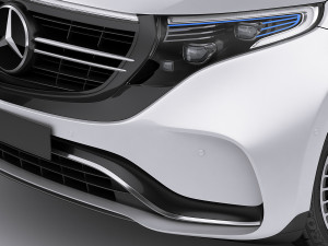 mercedes eqc Modelo 3D