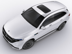 mercedes eqc Modelo 3D