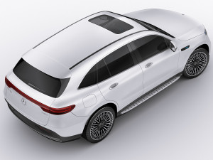 mercedes eqc Modelo 3D