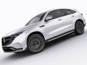 mercedes eqc Modelo 3D