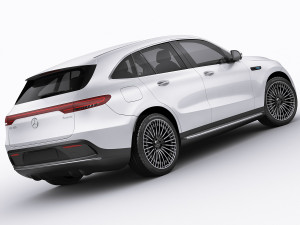 mercedes eqc Modelo 3D
