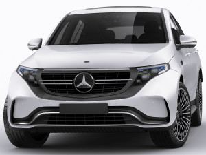 mercedes eqc Modelo 3D