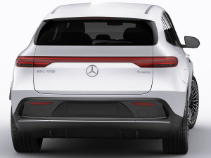 mercedes eqc Modelo 3D